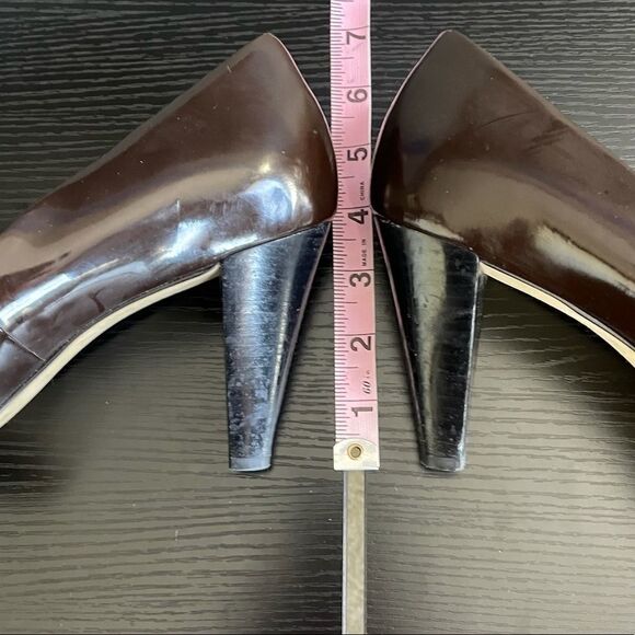 Franco Sarto Dublin Ombré Caramel to Rich Brown Leather Pump, 10 - Picture 6 of 14